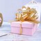 10 PCS Large Pull Bow Gift Wrapping Bows, Pull Bow with Ribbon for Wedding Gift Baskets, Party Gift Wrap Bows, Presents Decorating Bows (Gold)
